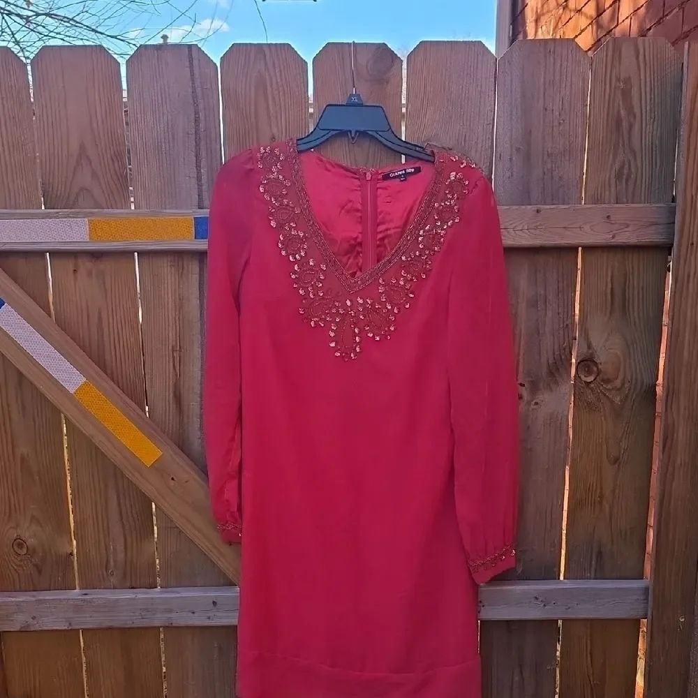 Sequinced Shift Dress